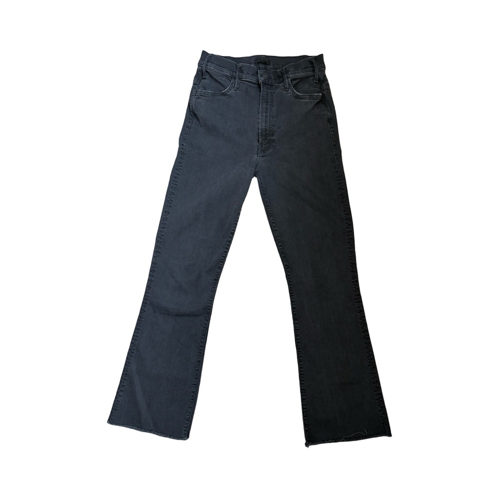Mother The Hustler Ankle Fray Jeans in Not Guilty Wash